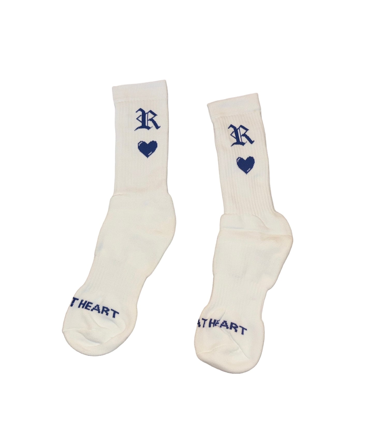 Rich Hearted Socks (Blue)