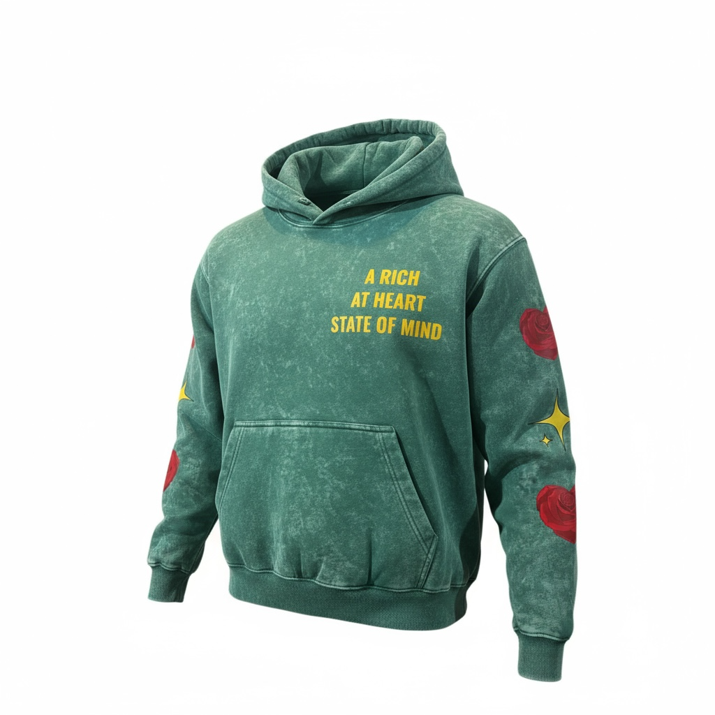 The Mindset Hoodie (Acid Wash)