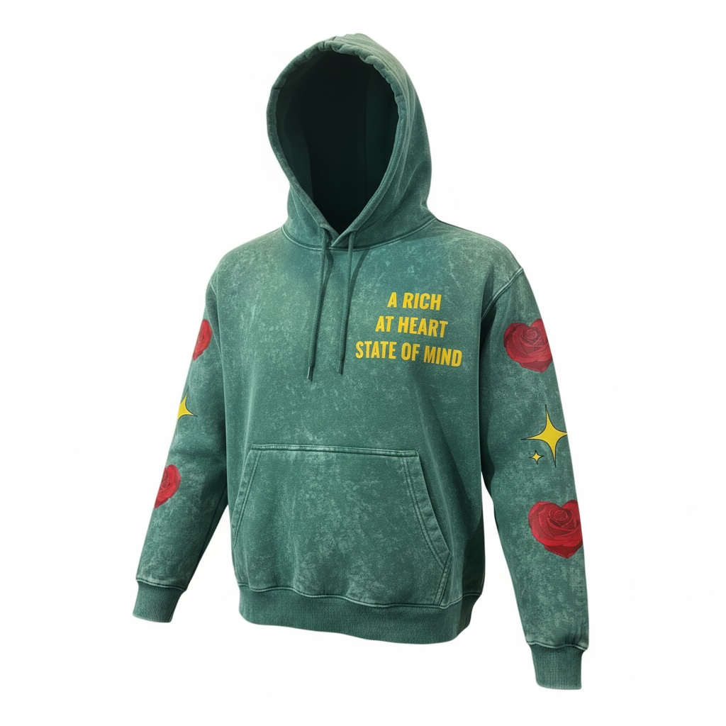 The Mindset Hoodie (Acid Wash)